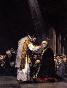 Francisco de Goya La ultima comunion de san Jose de Calasanz painting